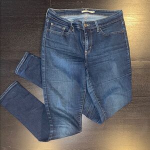 Levis 711 Skinny Blue Women's Jeans